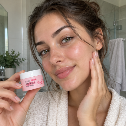 Velira Sakura — Maschera Viso Idratante al Sakura