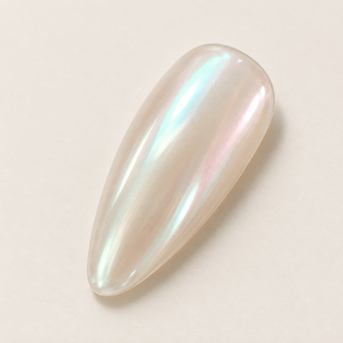 Velira Aurora — Set di 24 unghie perlate con colla
