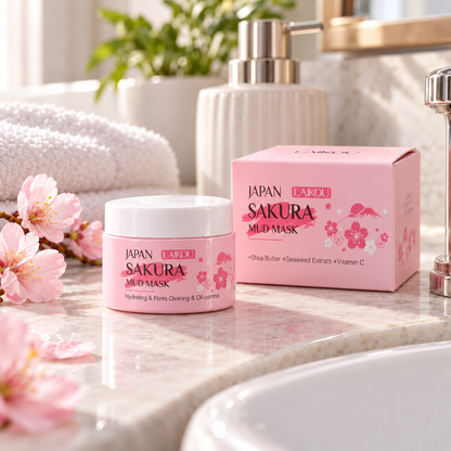 Velira Sakura — Maschera Viso Idratante al Sakura