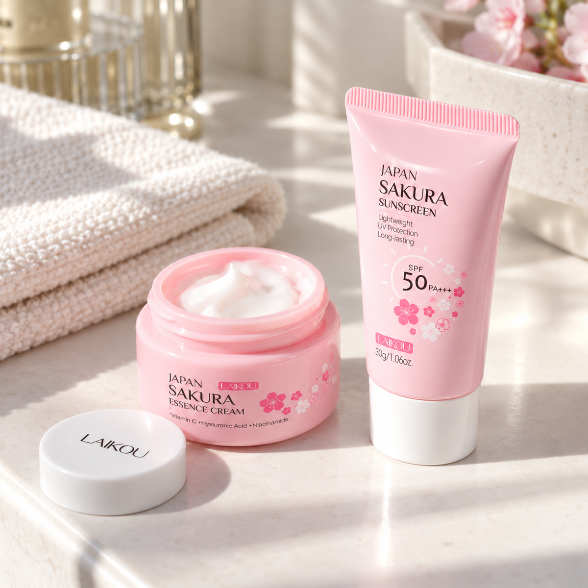 Skincare ai Fiori di Ciliegio — 6 Prodotti per la Tua Routine