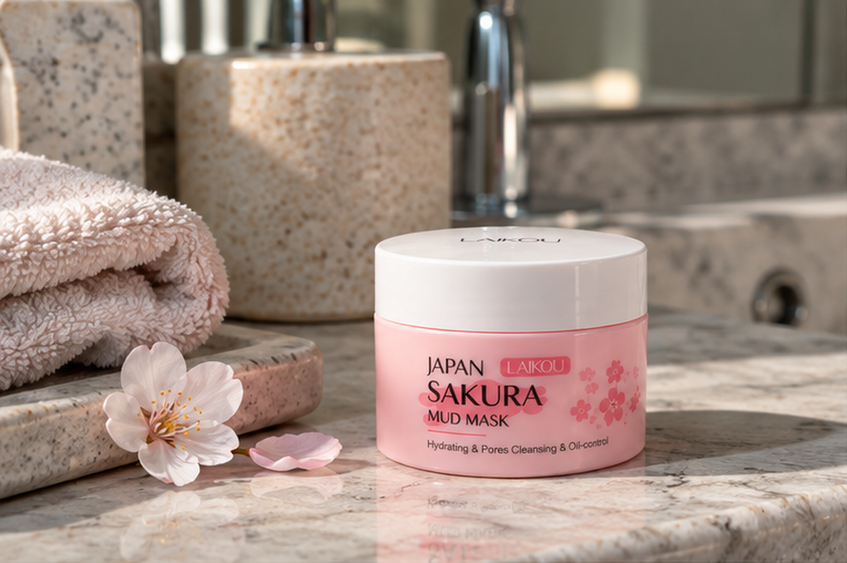 Velira Sakura — Maschera Viso Idratante al Sakura