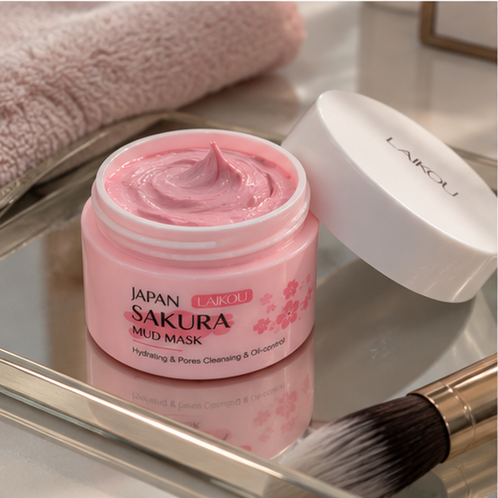 Velira Sakura — Maschera Viso Idratante al Sakura